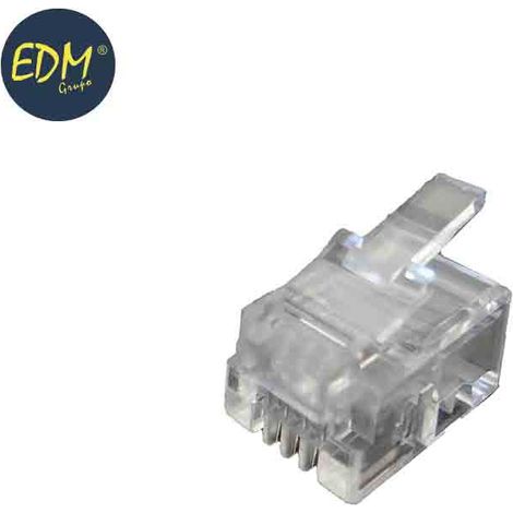 Spina telefonica EDM retrattile a 4 vie