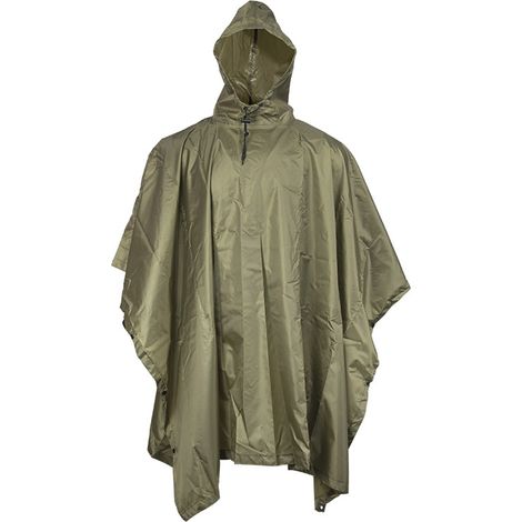 Imperméable d'extérieur en gros, imperméable camouflage, fournitures de randonnée, cape légère 3 en 1, auvent, auvent divisé (1/5)