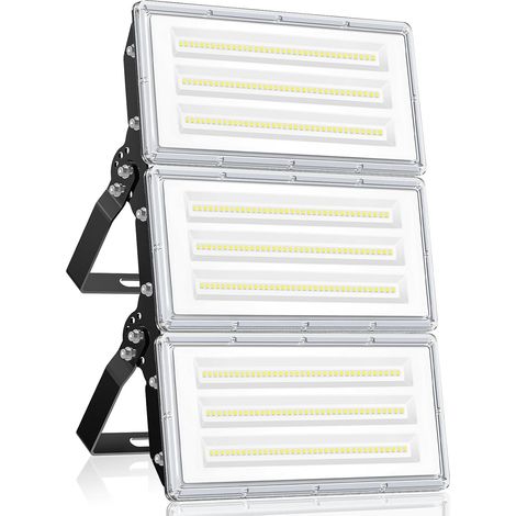 Projecteur LED Extérieur 300W, 3 en 1 30000LM 6500K Spot LED Extérieur mit Transformateur, IP67 Étanche pour Jardin, Terrasse, Garage, Usine, Sites Sportifs (1/5)