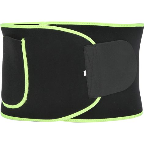 Ceinture élastique de sport en néoprène SBR, protection lombaire, nylon et polyuréthane, fitness, taille S (1/5)