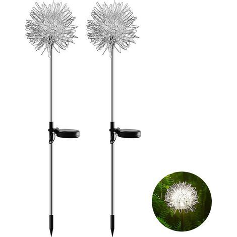 Lampe Solaire De Jardin Pissenlit Extérieur Jardin Balcon Décoration Disposition Inséré Pelouse Lumières (1/5)