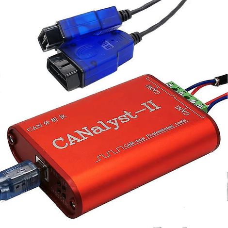 Analyseur de carte CAN CANalyst II USB vers CAN USBCAN-2 Boîtier CAN (1/5)