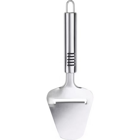 Pelle à gâteau en acier inoxydable - Pelle à pizza triangulaire - Coupe-fromage - Coupe-fromage pour fromages à pâte dure - Acier inoxydable - Compatible lave-vaisselle - Idée cadeau - Accessoires de (1/5)