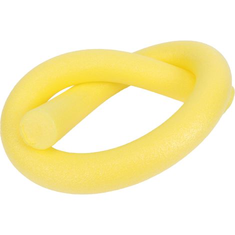 Frites de piscine en mousse EPE, bâton flottant pour jouer les yeux bandés, 6,5 x 150 cm, jaune (1/5)