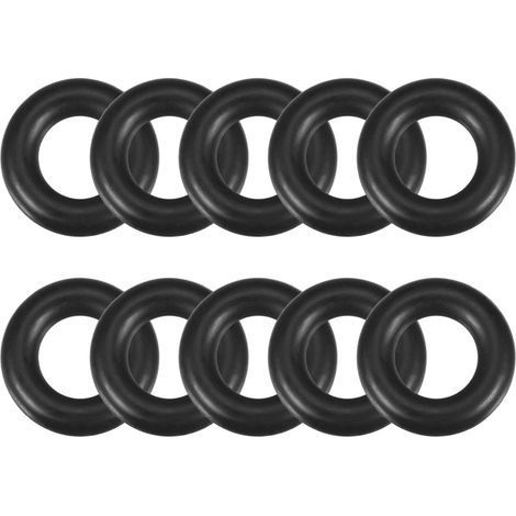 Paquet de 10 Joint Torique 15mm OD 8mm ID, Nitrile Caoutchouc 3.5mm, Étanchéité Pompe Tuyau (1/5)