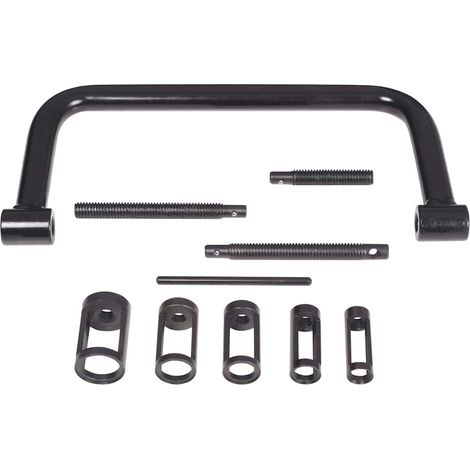 vidaXL Compresor de muelles de válvula 10 piezas Set de herramientas (1/2)