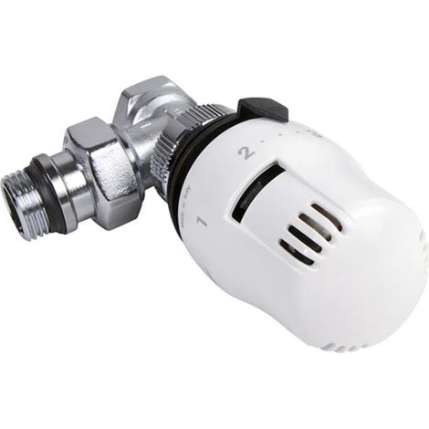 Tête thermostatique RT 2012 Pas de 30x1,5 + corps chromé 3/8" (12/17) équerre - Thermador (1/2)