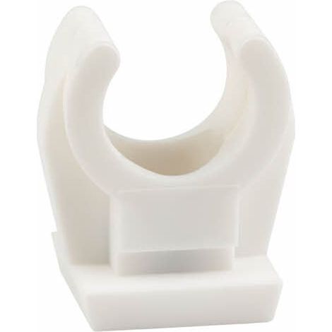 Clip in polipropilene semplice con inserto in ottone M6 16-18 - Confezione da 100 (1/2)