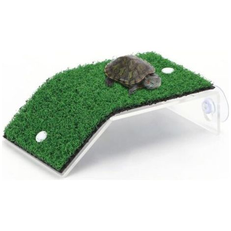Plateforme de lézardage pour tortues, échelle d'escalade réaliste pour petit reptile, L 14 x W 8 cm