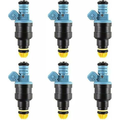 6 injecteurs de carburant pour BMW Série 3 E30 E36, Série 5 E34, Série 8 E31, Série 7 E32 E38, Z1 (1/5)