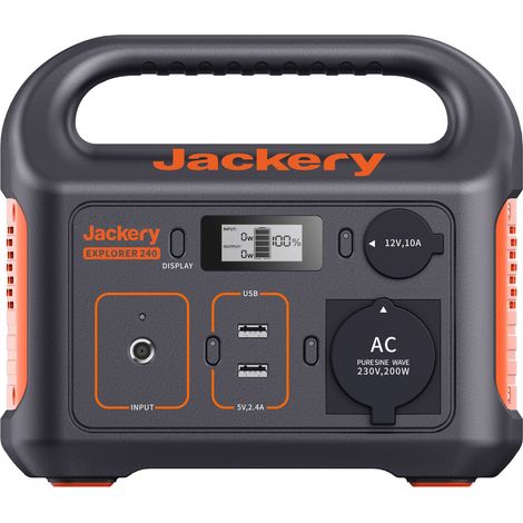 Jackery Explorer 240 estación de energía portátil Ión de litio 16800 mAh 200 W 3 kg (1/5)