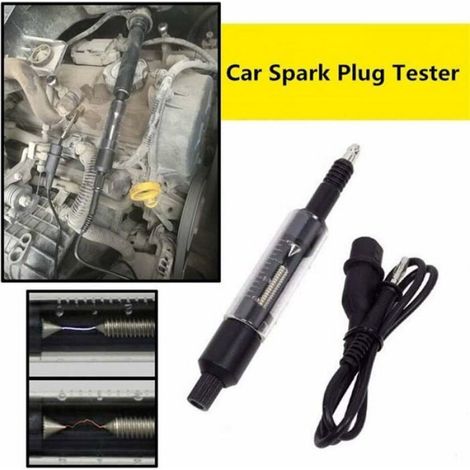 Testeur d'Allumage, Testeur de Bougie d'Allumage Outil de Diagnostic de Détecteur de Bobine de Moteur d'Allumage pour Voitures, Cam (1/4)