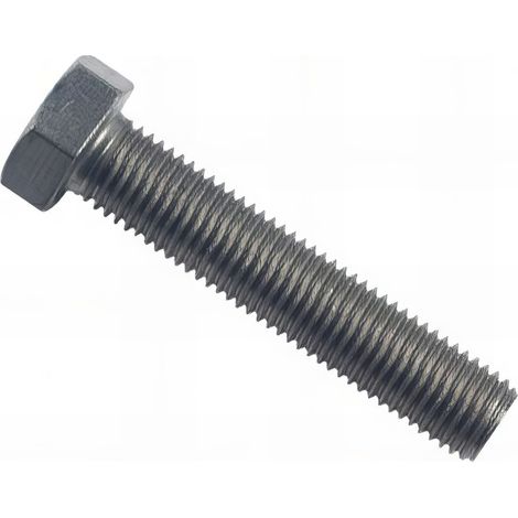 Vis métaux tête hexagonale F/Total 24 x 140 mm INOX A4 - Boite de 10 pcs - Fixtout VHT24140A4