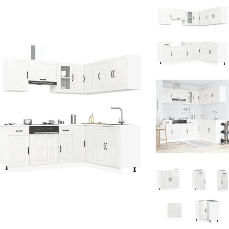 Ensemble d'armoires de cuisine 11 pcs Lucca bois d'ingénierie - Ensemble D'armoires De Cuisine - Ensemble D'armoires De Cuisine - Ensemble D'armoires - Armoire De Cuisine (1/5)