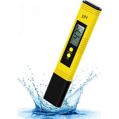 Medidor de pH digital LCD - Analizador de calidad del agua, calibración automática, apto para piscinas y acuarios. (1/5)