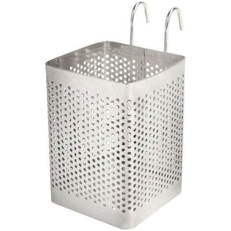 Ensoleille – Scolaposate a parete in acciaio inox 304 – Dimensioni 7 x 7 x 10 cm – Design cavo per ventilazione e drenaggio (1/5)