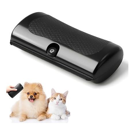 Pet Dog Brush Pet Hair Reduction Brush 98% of Dead Hair Removes Under Hair and Dead Hair Grooming Canine Cat For All Breeds (1/5)