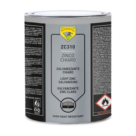 Ecoservice 4 kg clear zinc rust protection liquid high coverage ready-to-use for iron