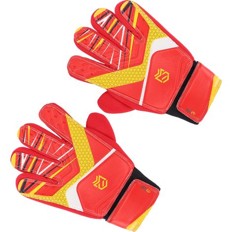Gants de gardien de but junior antidérapants avec paume en latex pour le football (1/5)