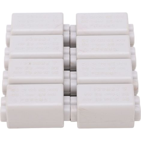 8-teiliger T-förmiger elektrischer Verbinder, ZK-1306 Schraubklemmenblock, 400V 60A, Drahtanschluss-Set, Abzweigklemmenblock, Schnellanschlussklemme, für die Hausinstallation. (1/5)