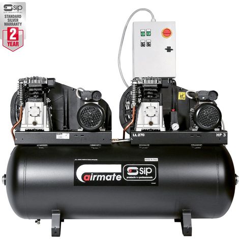 SIP SIP B3800/270 Tandem Belt Drive Compressor