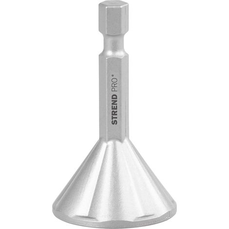 Fräser Strend Pro, 6-20 mm, 1/4", 25,5x50,4 mm, Facette, zum Anfasen von Schraubenkanten, Entgrater (1/3)