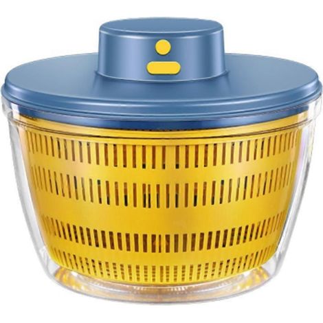 Séchoir électrique, essoreuse à salade, déshydrateur, égouttoir à fruits multifonctionnel, fonction de chargement USB, égouttoir de cuisine - JBMEDIA (1/4)
