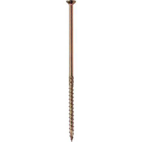 Tornillo cabeza avellanada T30 6x100 zincado FISSAGI - Caja 100 - 92002