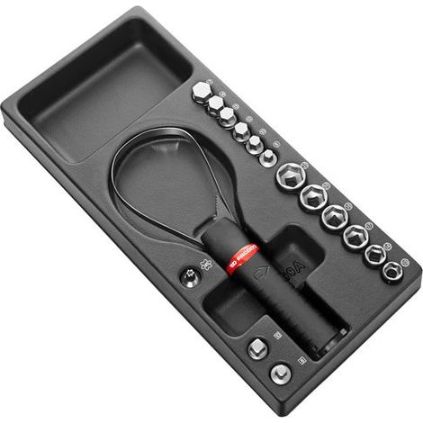Facom – Coffret multi-outils automobile 16 pièces – Mallette de rangement – Outils en acier pour travaux mécaniques – Usage professionnel