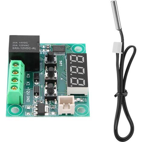 XH-W1209 Hochwertiger digitaler Thermostat mit Temperatursensor und Steuerung (1/5)