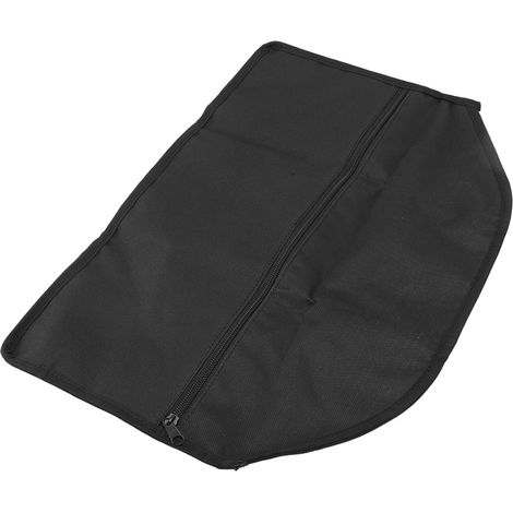 Schwarze Sicherheitstasche mit verdecktem Haken, ideal zum Verstecken von Wertsachen unter hängender Kleidung, für Zuhause und unterwegs, 44,5 x 32 cm (1/5)