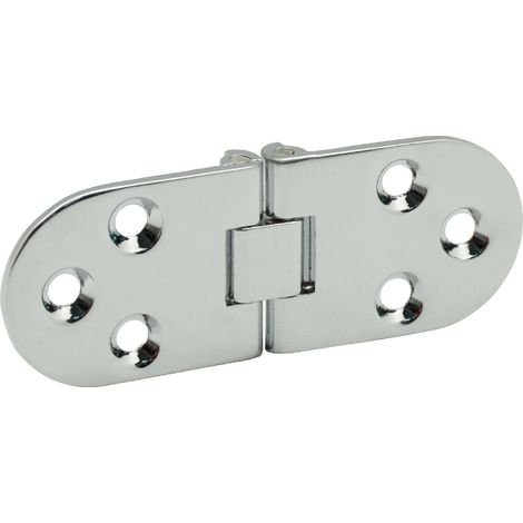 1PZ CERNIERA A BISCOTTO senza fermo mm 30x80 (1/2)