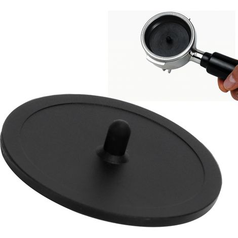 Blindsieb-Spülscheibe für halbautomatische Espressomaschinen, Reinigungswerkzeug für Siebträger, hochwertiges Gummimaterial, Standardgröße 50 mm (1/5)