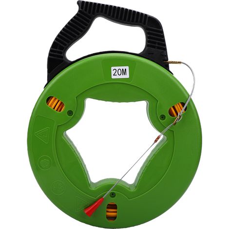 Tire-fil électrique 4 mm x 30 m en acier pour conduits muraux et de plafond. (1/5)