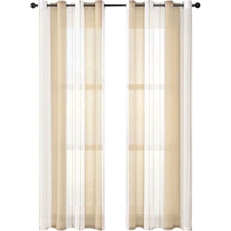Rideaux Opaques pour Salon - 2 Pièces - Rideaux Thermiques Isolants avec Oeillets - Gris