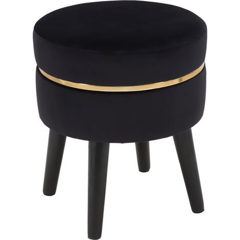 Dekorativer Hocker PARIS, Ø 35x40,5 cm