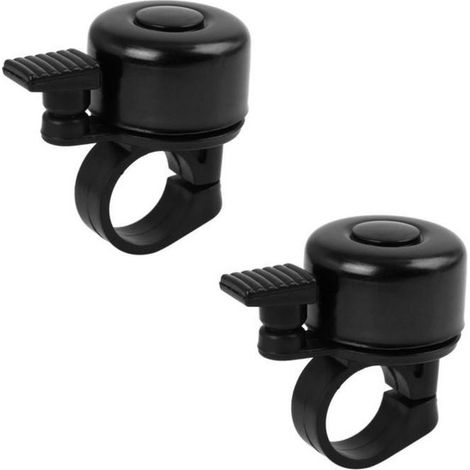 2 campanelli per auto - lunghezza 5,2 cm - diametro campana 3,5 cm - suono forte e piacevole - per bambini e adulti clacson per bicicletta - mountain bike - monopattini (1/5)