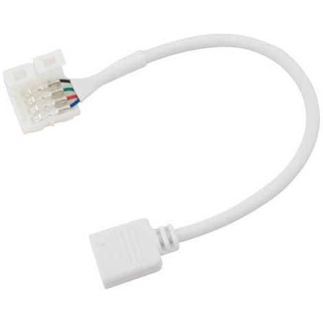 Adaptateur mâle/femelle vers connecteur rapide pour bande LED RGB 24 V