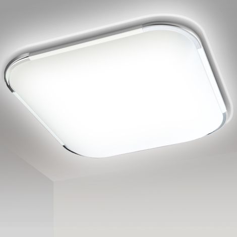 SWANEW 14W LED Lampada da soffitto Camera da letto Soggiorno Cucina Corridoio Lampada da soffitto Bianco freddo (1/5)