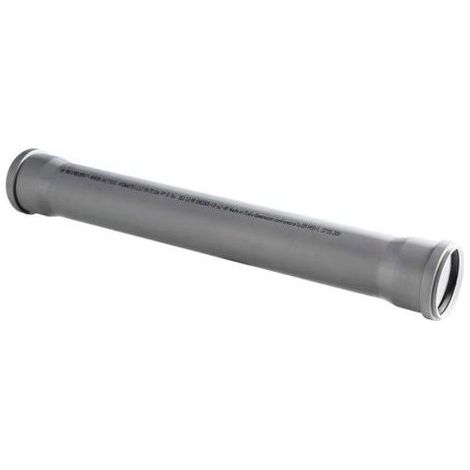 TUBO SCARICO A INNESTO 1 BICCHIERE 125 mm,2 mt