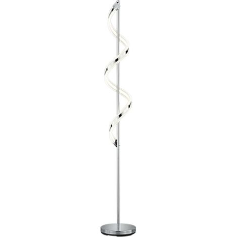 Piantana LED, metallo, cromo, 25x162x25 cm, Sydney (1/2)