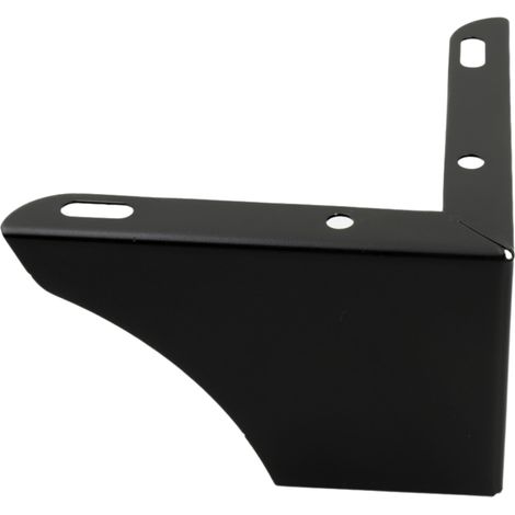 Gamba per mobile angolare, nero opaco, altezza 7,5 cm (1/3)