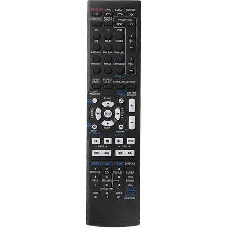Télécommande universelle de remplacement pour amplificateur audio-vidéo Pioneer, compatible avec les systèmes home cinéma. (1/5)