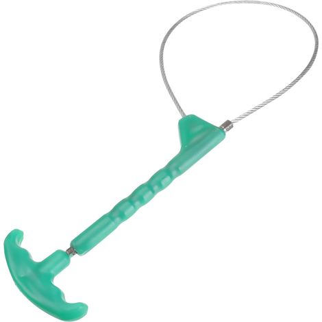 Attrape-porcs en Fil D'acier Vert Câble Multi-brins Réglable pour Cochons et Bétail, Conception Scientifique Portable pour Usage Agricole Couleur Aléatoire (1/5)