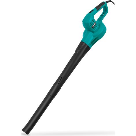 VONROC Laubbläser 650W – Kabelgebundenes Modell – 2 Geschwindigkeitsstufen: 120 km/h – 190 km/h