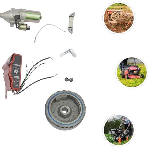 Kit de démarrage électrique, installation facile, compatibilité améliorée, noir (1/5)