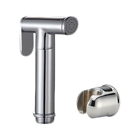 Douchette hygiène en laiton + support abs pour kit hygiène (1/2)