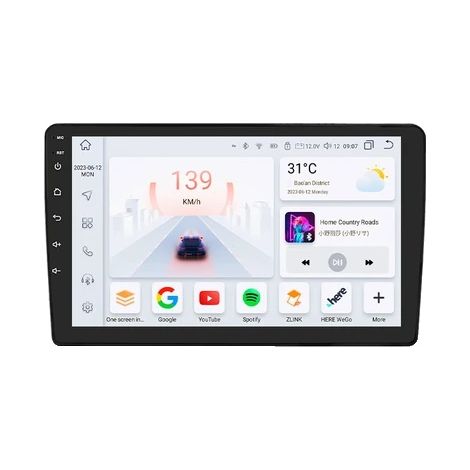 Système multimédia automobile, Android 12, écran tactile, 8cœurs-8G 128G -S8 (1/2)