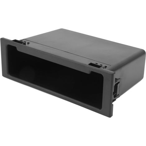 Boîte de rangement pour autoradio noire, grand espace de rangement, organisateur intérieur noir, remplacement pour MAZDA (1/5)
