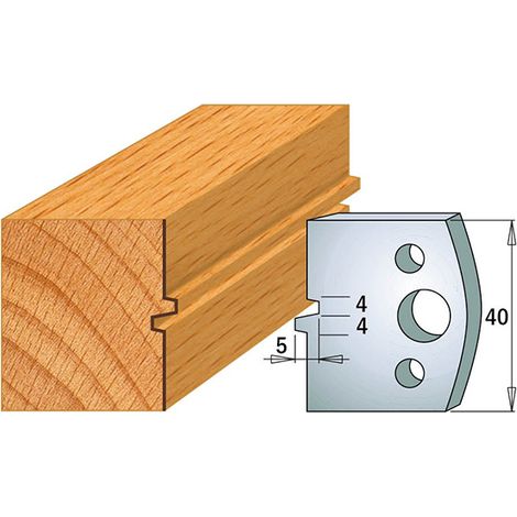690.074 COPPIA COLTELLI SP 40x4mm